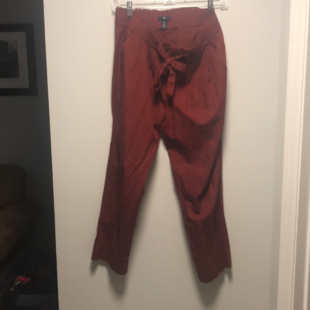 Gap paper bag pants